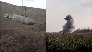 Curaj pe frontul din Ucraina: Bombe nedetonate, de 500 de kilograme, transportate în afara oraşelor 