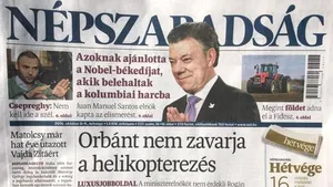 Principalul cotidian ungar de opoziţie - Nepszabadsag - va fi vândut, afirmă redactorul-şef al acestuia. Jurnaliştii, împiedicaţi să intre în sediu