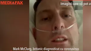 Avertismentul unui britanic diagnosticat cu COVID-19, de pe patul de spital: Coronavirusul vrea să vă ia toată viaţa din plămâni