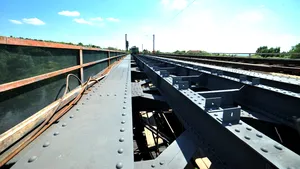 Vagon deraiat în stația Mogoșoaia - circulația trenurilor blocată temporar