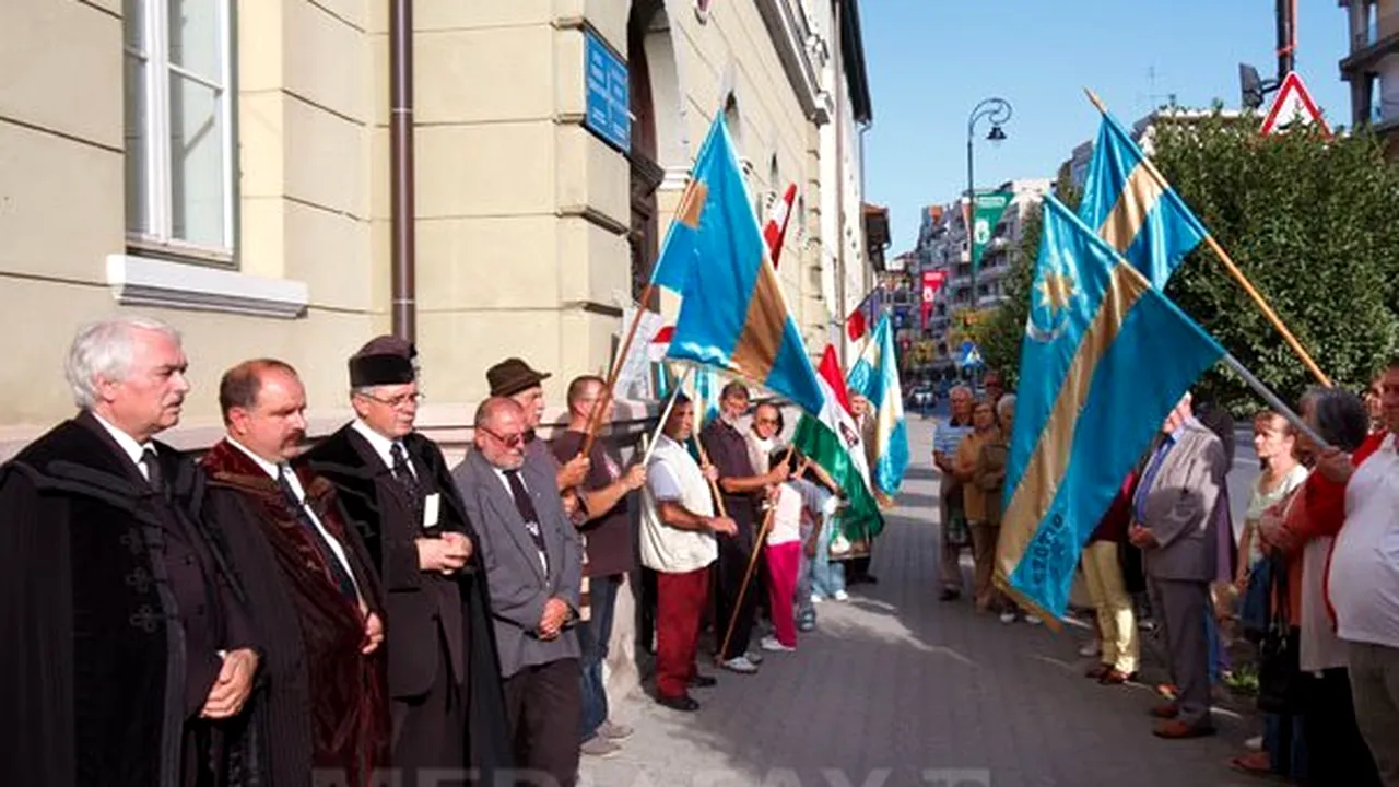 Sfântu Gheorghe: Circa 20.000 de maghiari, aşteptaţi la protestul în cazul Colegiului 