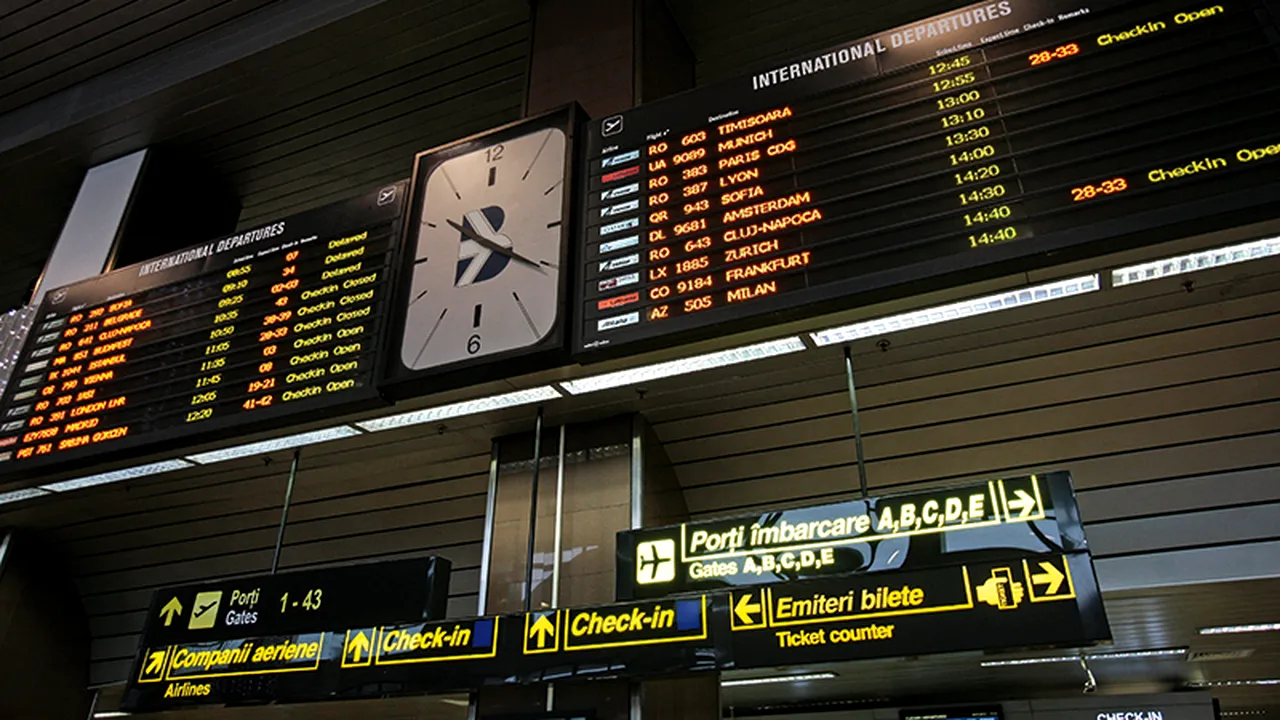 Ceaţa a perturbat traficul aerian: Zborurile, reluate la Aeroportul Otopeni după ce mai multe curse au fost oprite/ La Cluj mai multe zboruri au fost redirecţionate sau anulate