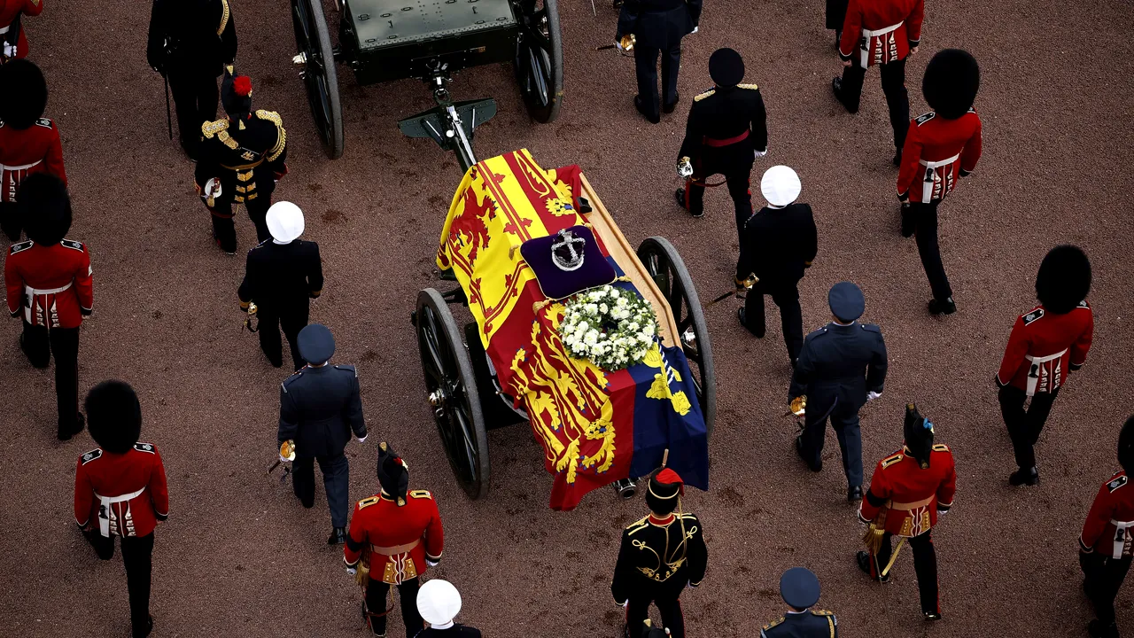 Funeraliile Reginei Elisabeta a II-a, cel mai mare eveniment televizat din istorie   
