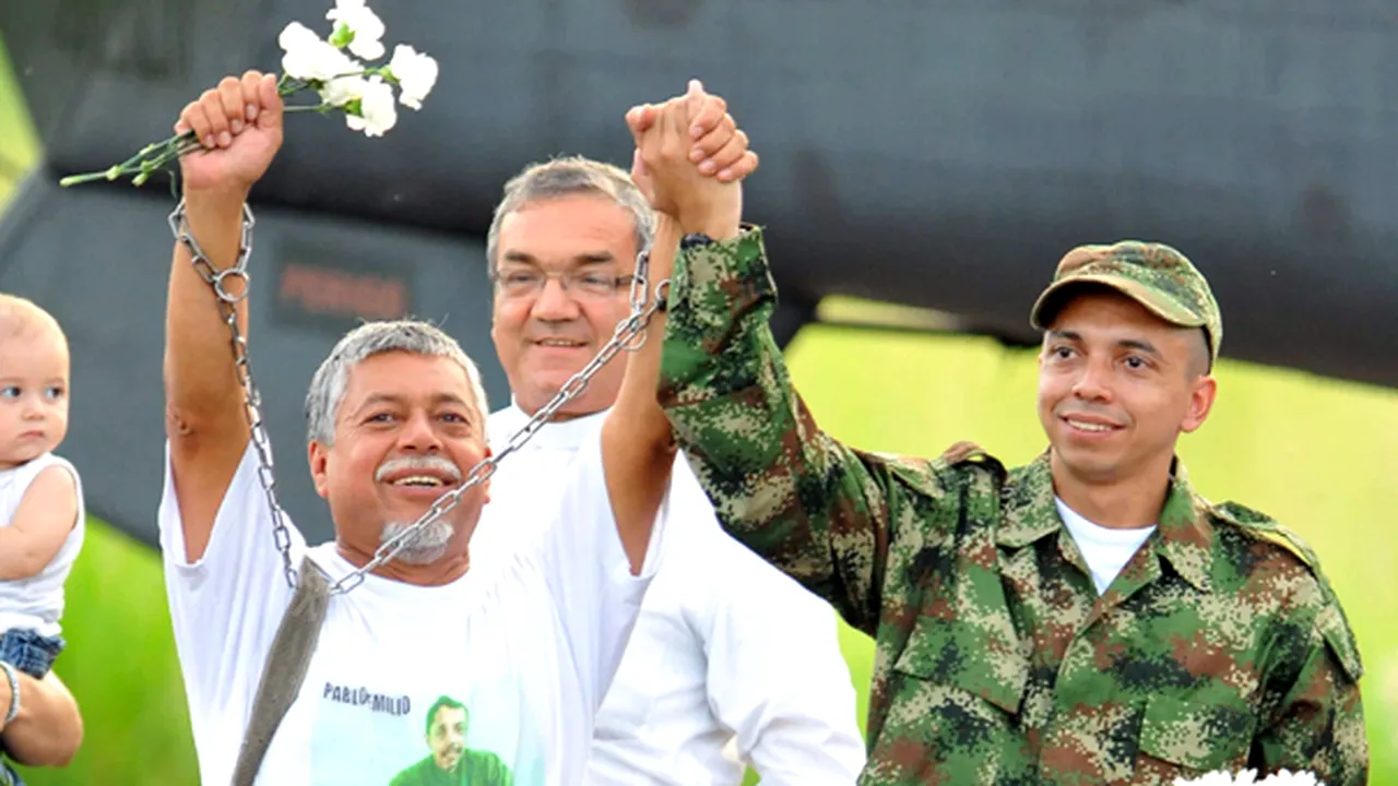 Ostatic FARC, eliberat după mai mult de 12 ani de detenţie - VIDEO