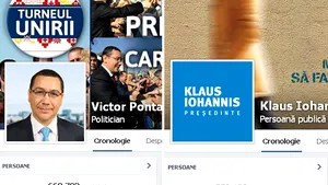 Ce au postat pe Facebook candidaţii la Preşedinţie după şi în timpul dezbaterii. Ponta - declaraţii de la confruntare/ Iohannis - mesaj de mulţumire