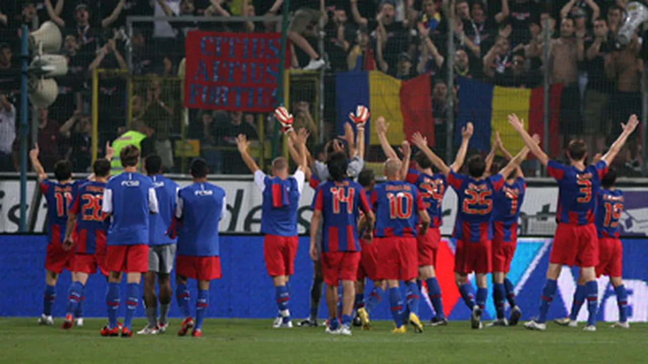 Cercetări în cazul plângerii UDMR privind banner-ul şovin de la meciul Steaua-Ujpest