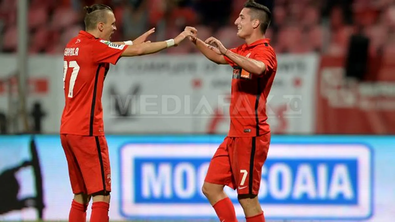 Dinamo - FC Voluntari, scor 3-0, în etapa a VI-a a Ligii I. 