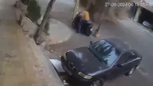 VIDEO Atacul în care a fost eliminat liderul Hezbollah a fost suprins pe camere. O bombă trece efectiv prin beton spre buncăr