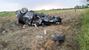 Accident rutier grav în Ialomiţa: Un tânăr a murit, iar alte trei persoane sunt rănite