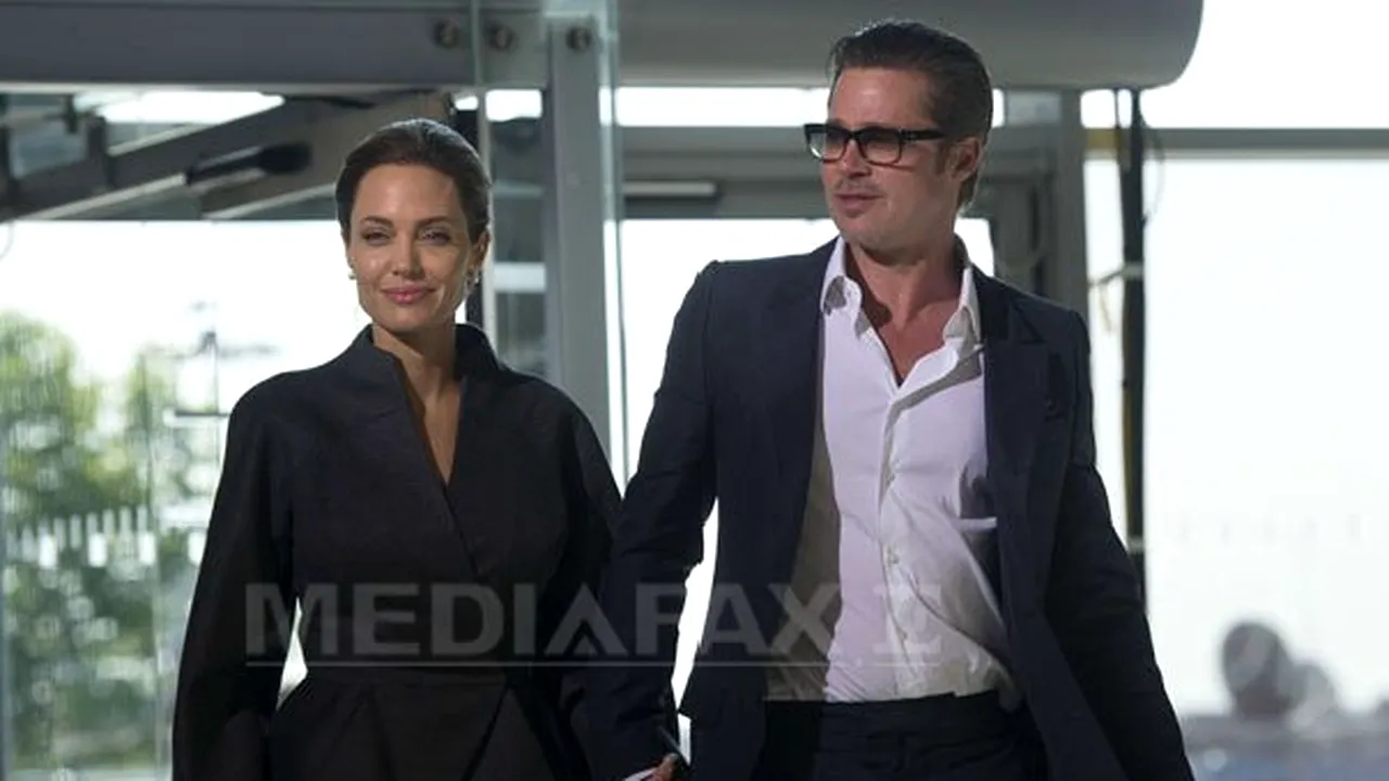 Angelina Jolie şi Brad Pitt îşi trimit scrisori de dragoste redactate de mână