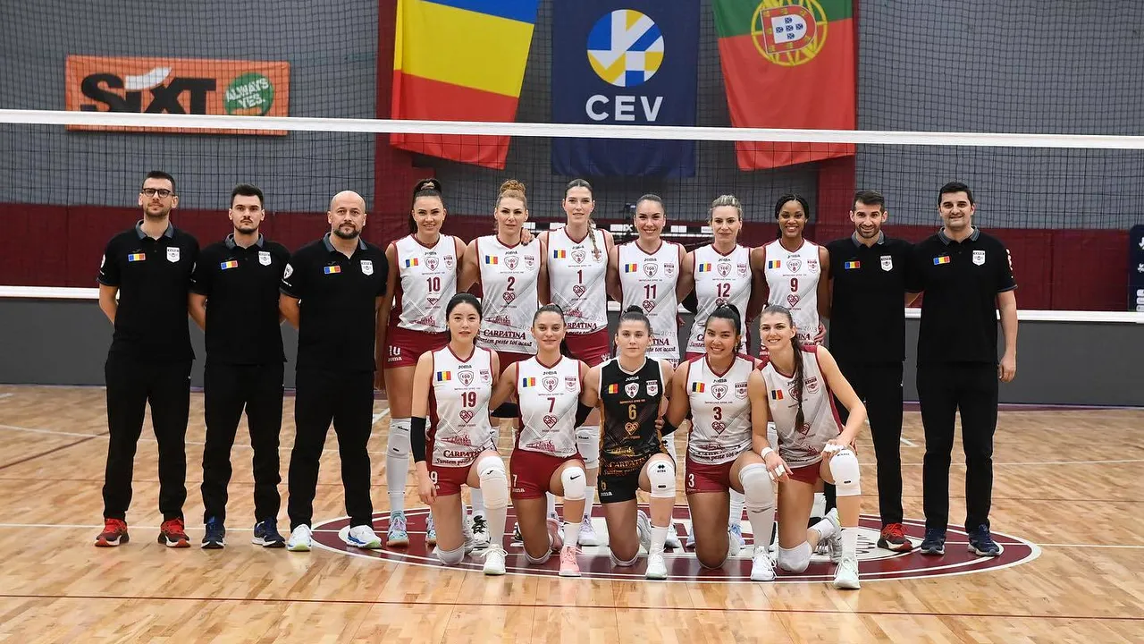 Voleibalistele de la Rapid Bucureşti ratează calificarea în sferturile Challenge Cup