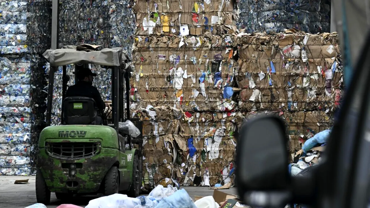 România, codașă la reciclare în UE