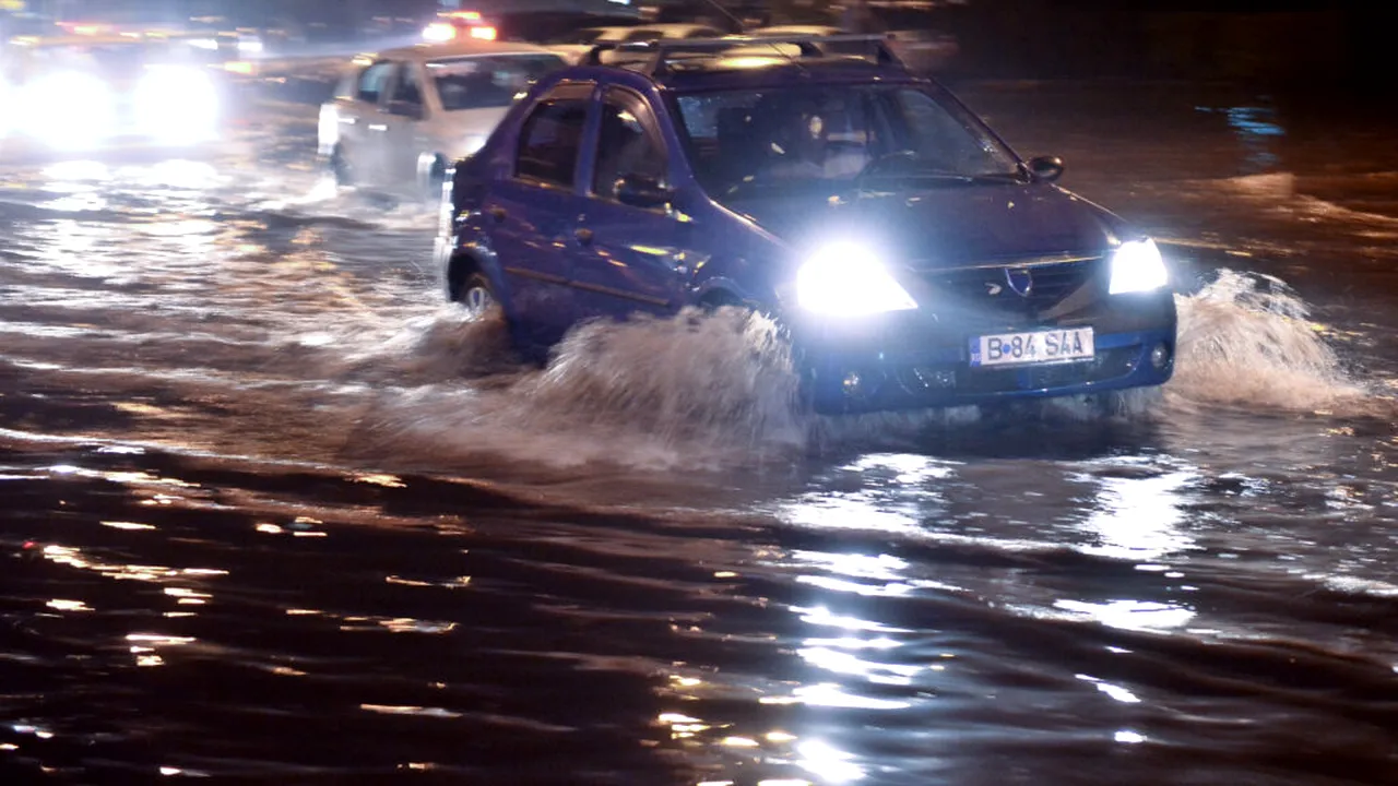 Capitala, sub apă trei zile. Prognoză meteo București: temperaturi sub 10 grade