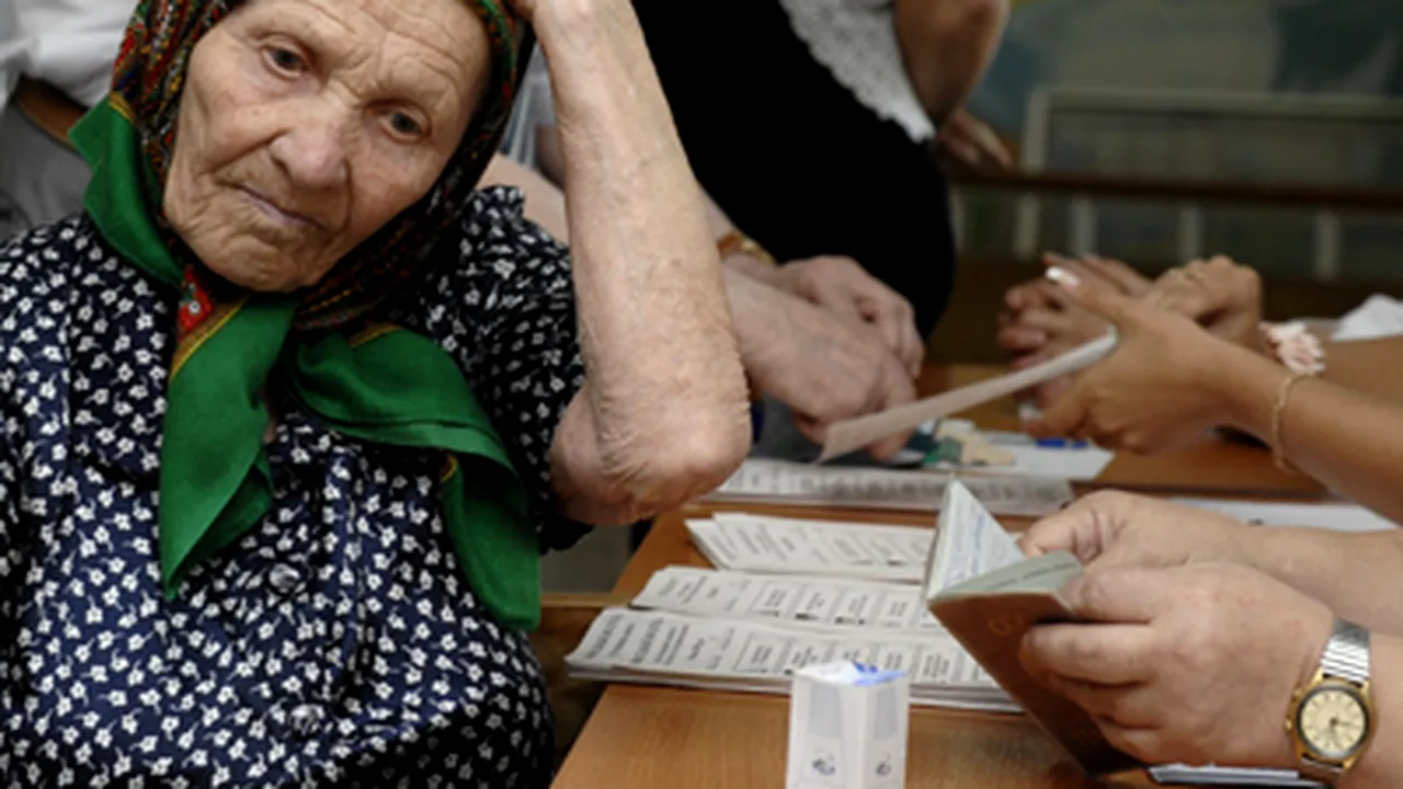 Incident armat într-o secţie de votare de lângă Chişinău