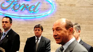 Băsescu: Investiţiile Ford la Craiova vor continua şi nu vor fi sistate