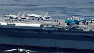 VIDEO | Taipei: Portavionul chinez Liaoning a intrat în zona defensivă aeriană a Taiwanului