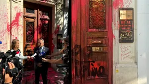 Biroul din Paris al companiei aeriene israeliene El Al, vandalizat cu graffiti