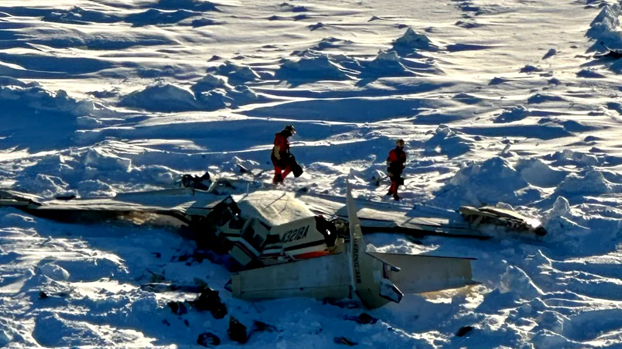 A fost găsită epava avionului dispărut din Alaska. Toate persoanele aflate în interior au murit