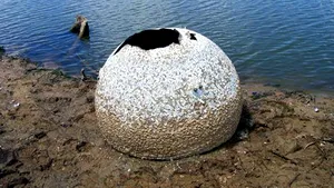 Un rezervor al navetei Columbia, descoperit în statul Texas, datorită secetei