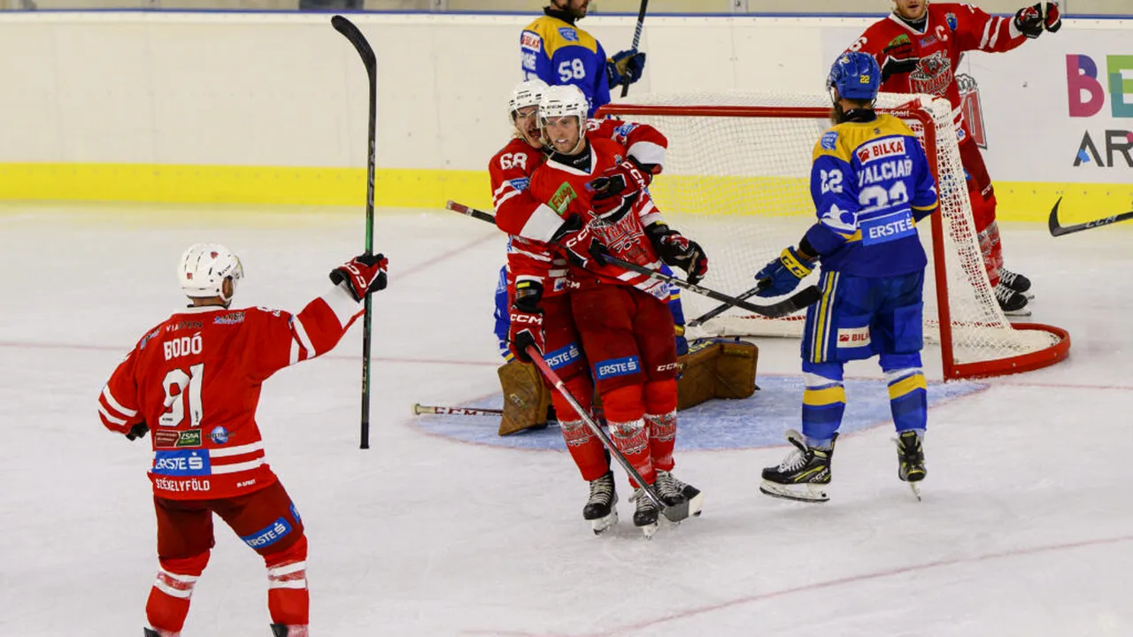 ACSH Gheorgheni, prima finalistă în Campionatul Național de hochei pe gheață masculin