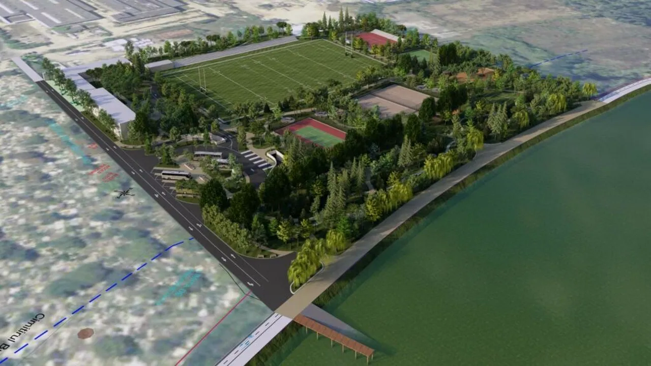Baza sportivă Rapid, modernizată cu 50 de milioane de lei