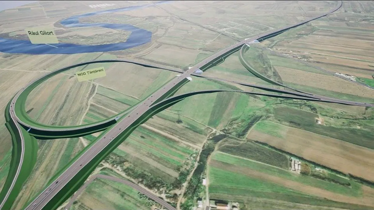 Construcţia lotului 4 al drumului de mare viteză Craiova - Tg. Jiu, în linie dreaptă. Anunţul, făcut de Sorin Grindeanu