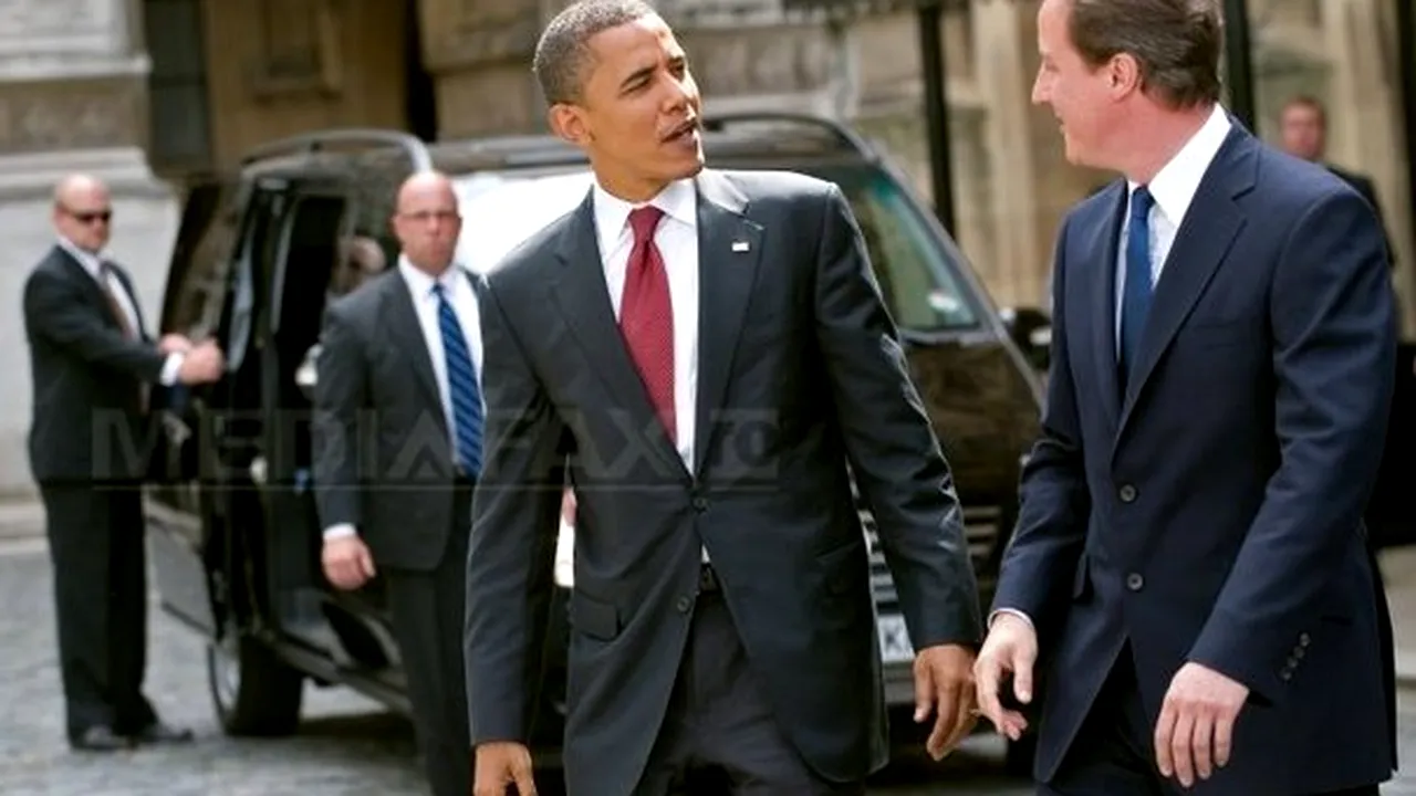 Obama şi Cameron doresc un plan imediat pentru zona euro