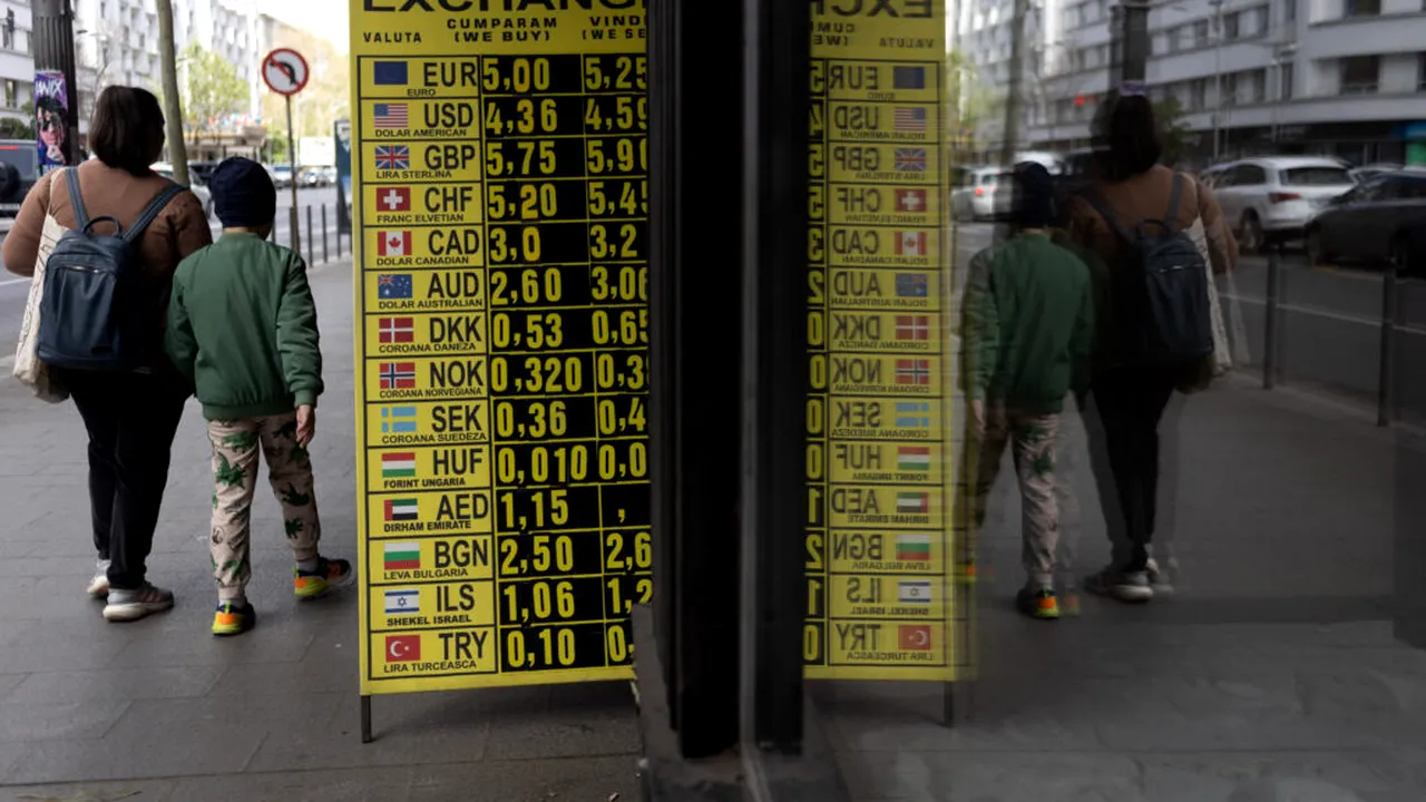 Curs valutar 9 mai 2025. Euro, francul și gramul de aur, cotate în scădere ușoară. Au continuat să crească dolarul și lira sterlină