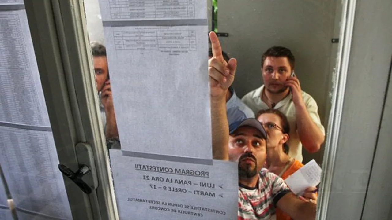 Promovabilitatea la concursul de suplinitori, 54,60% înainte de contestaţii