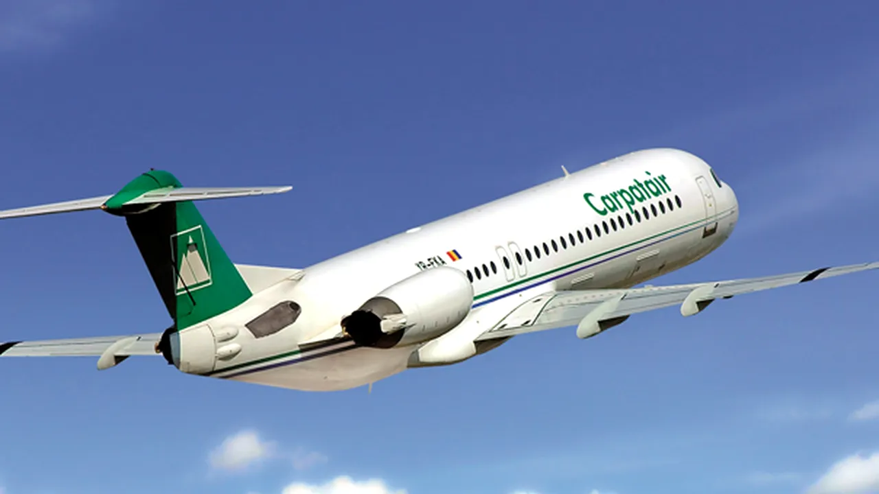 Carpatair închide zborurile şi baza de la Cluj din cauza unui conflict cu directorul aeroportului