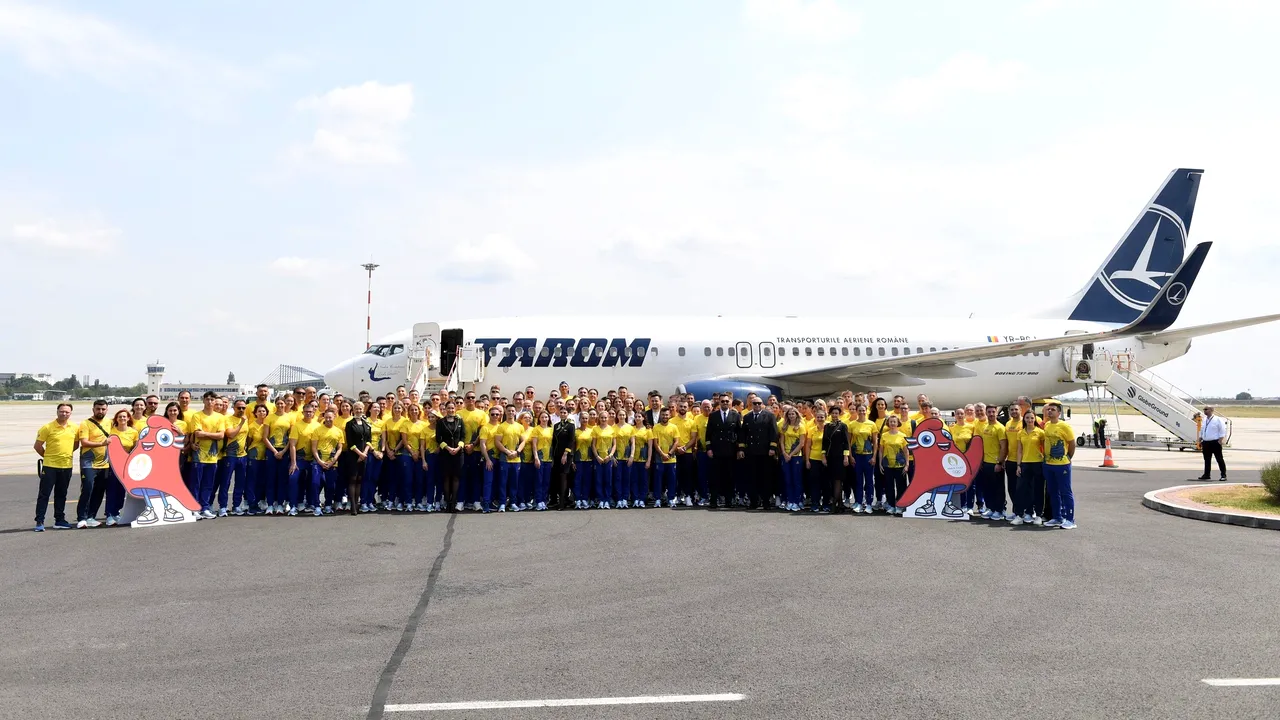 Componenţii Team România de la 10 sporturi au plecat duminică la Paris