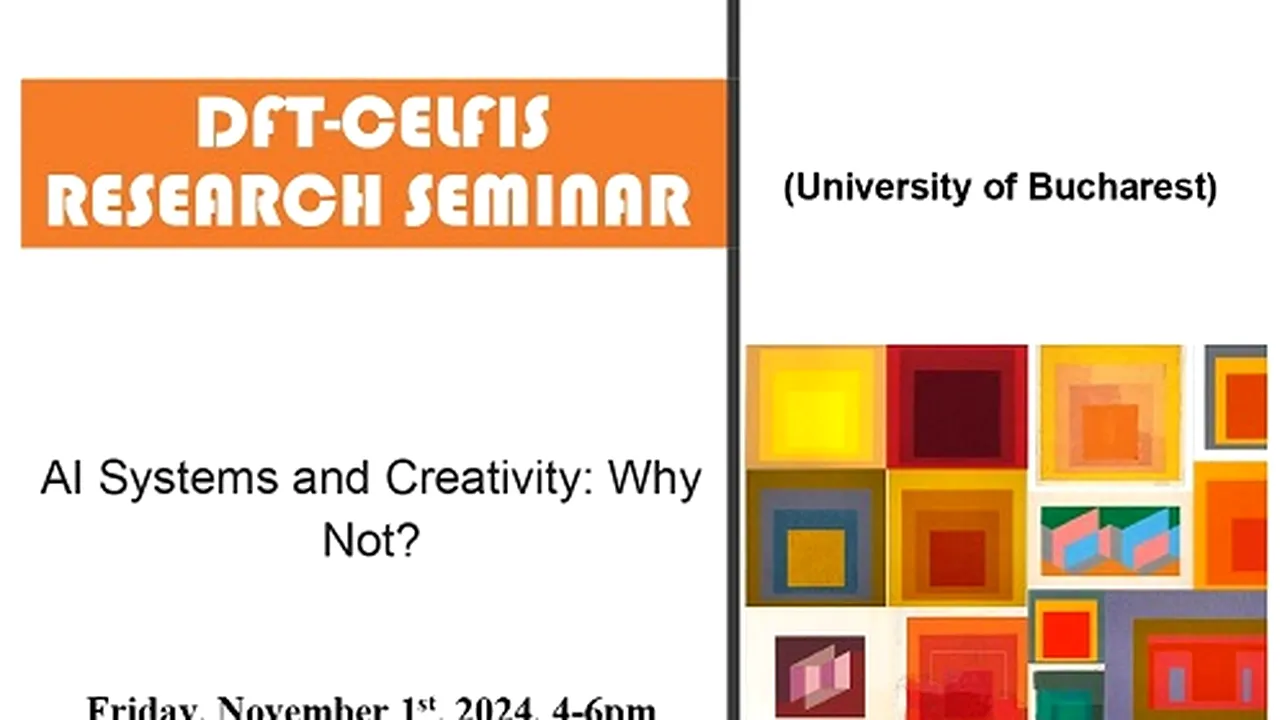 Rolul creativităţii, într-o lume dominată de AI. O nouă dezbatere la Facultatea de Filosofie