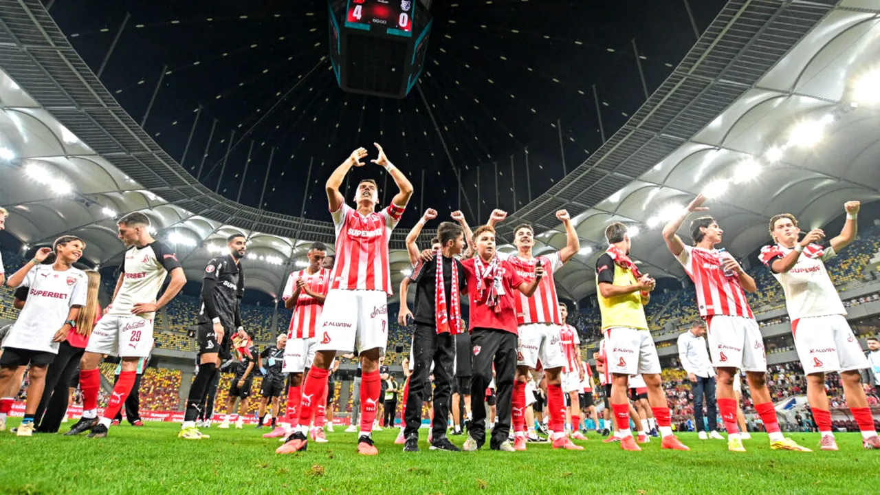 Dinamo București rămâne lider după etapa a 10-a din Superliga de fotbal. Rezultatele etapei și clasamentul la zi