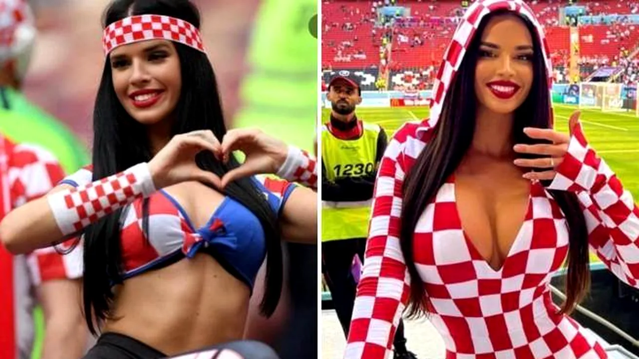 Ivana Knoll, suportera croată care sfidează legile Qatarului, riscă să fie arestată
