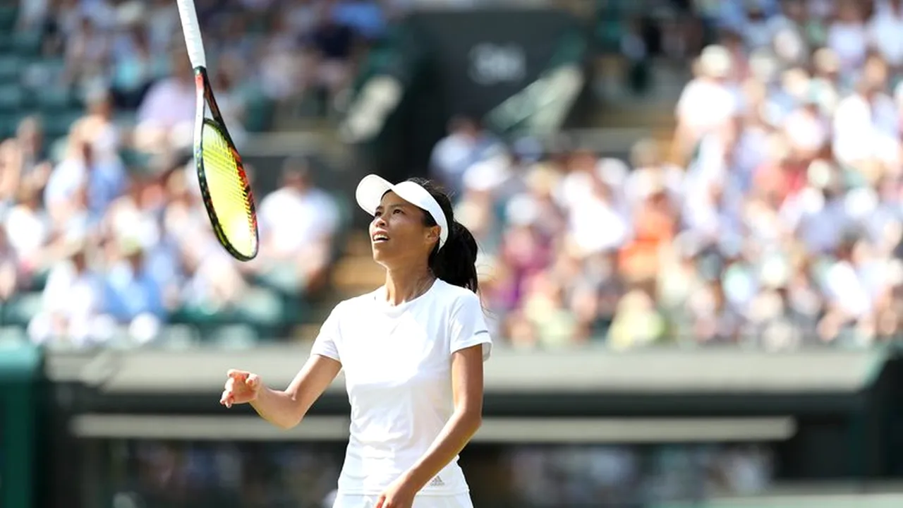 Prima reacţie a lui Su-Wei Hsieh după ce a eliminat-o pe Simona Halep: 