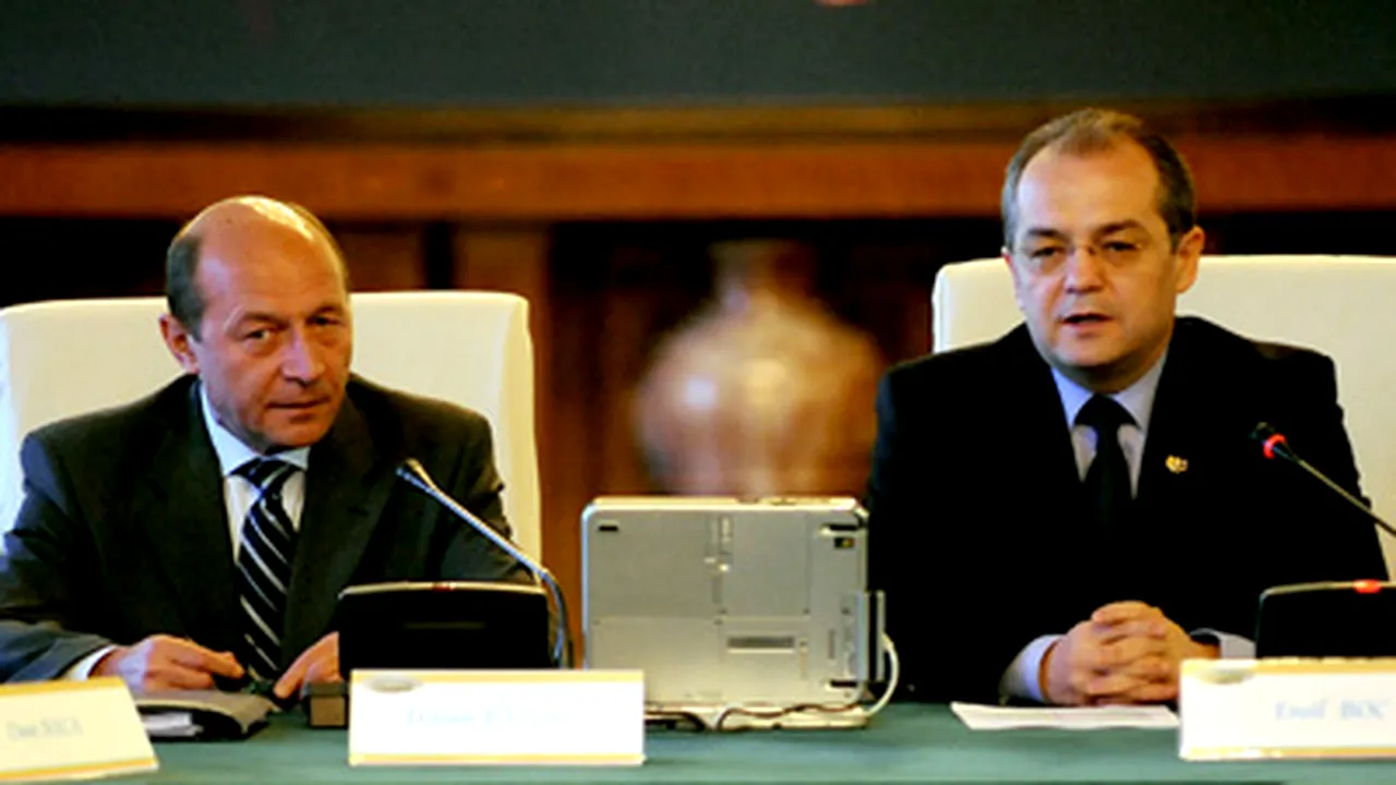 Băsescu despre atacurile privind relaţia cu Boc: Reprezintă una dintre cele mai mari mizerii