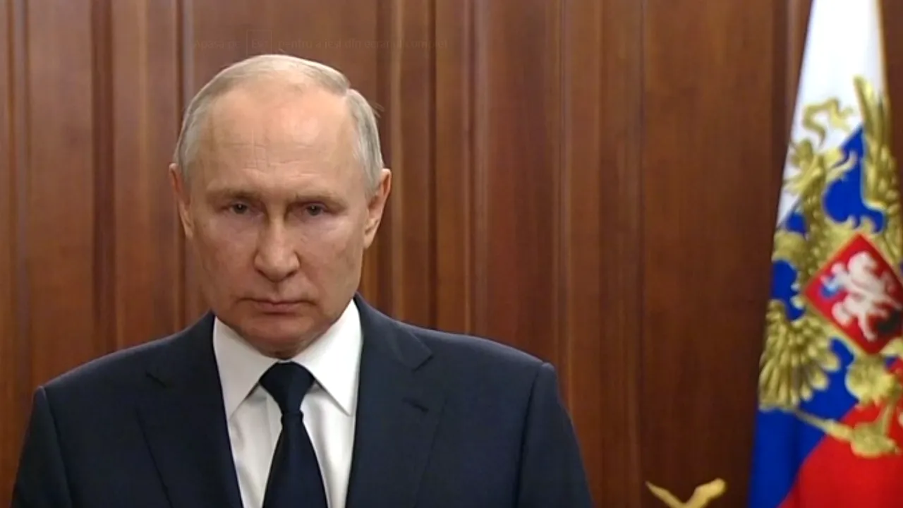 După discurs, Vladimir Putin s-a întrunit cu consiliul de apărare al Federaţiei Ruse