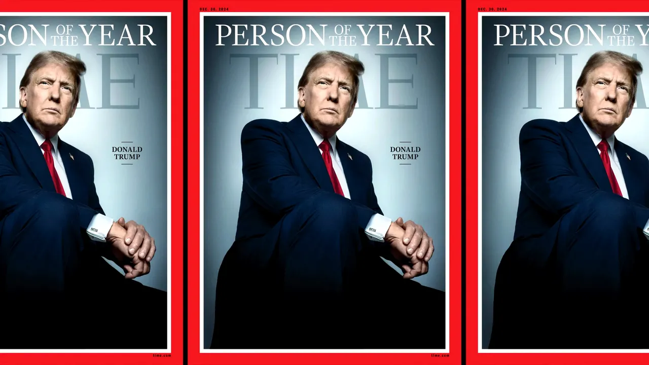Donald Trump a fost desemnat Persoana Anului de revista Time