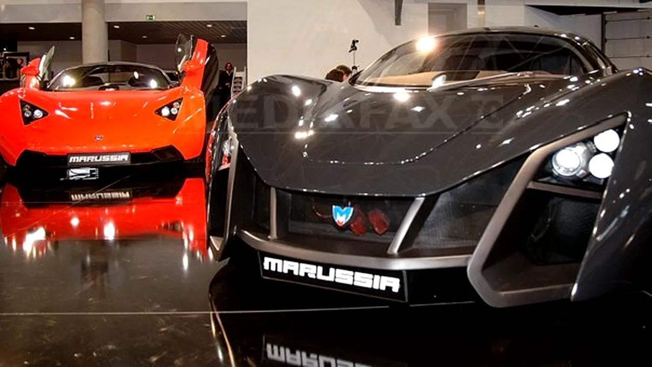 O companie din Rusia a lansat două maşini sport la 100.000 euro şi vrea vânzări mai mari ca Ferrari