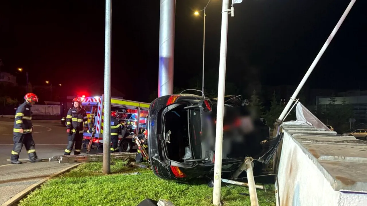 Accident mortal în Cluj-Napoca: un bărbat de 42 de ani, care conducea fără permis, și-a pierdut viața