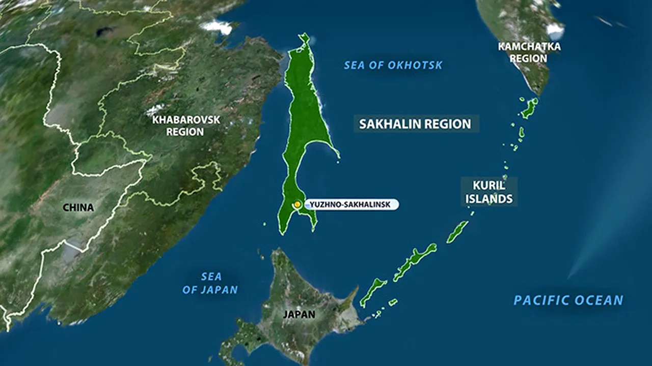 Cutremur cu magnitudinea de 6,1 grade pe scara Richter, produs în Insulele Kurile din Rusia