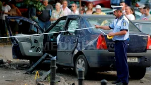 Vezi aici imagini de la accidentul de pe Bulevardul Magheru