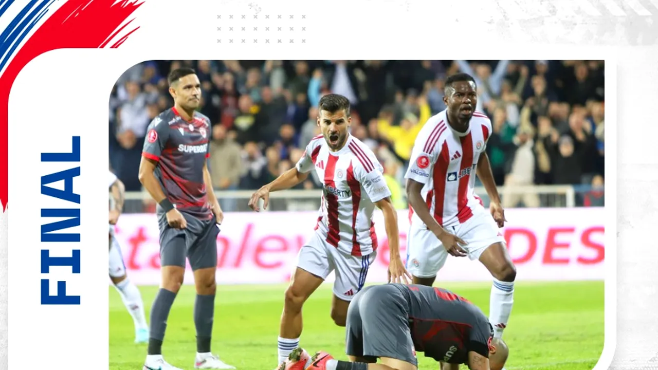 Superliga de fotbal. Oţelul şi Dinamo au încheiat la egalitate şi rămân pe podium