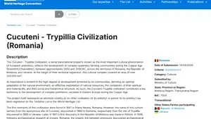 Civilizația Cucuteni-Trypillia, în patrimoniul UNESCO