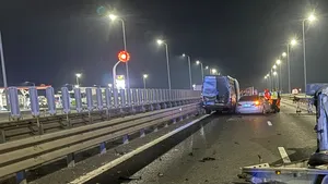 Accident grav pe A1. Șapte victime au fost transportate la spital