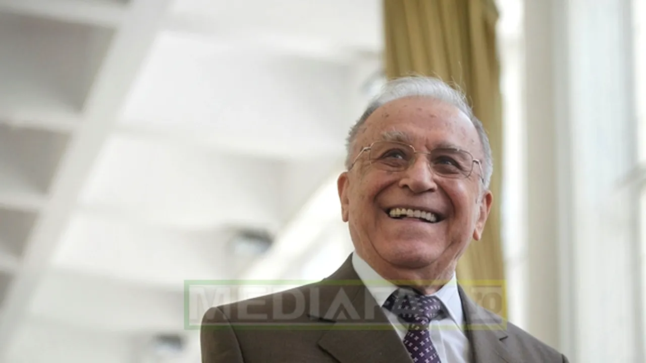Fostul preşedinte al României Ion Iliescu, după ce a votat: Am mers întotdeauna la toate voturile E o datorie elementară - VIDEO