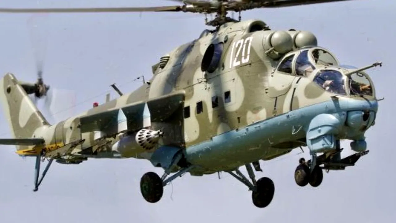 Macedonia de Nord ar putea trimite 12 elicoptere Mi-24 în Ucraina 
