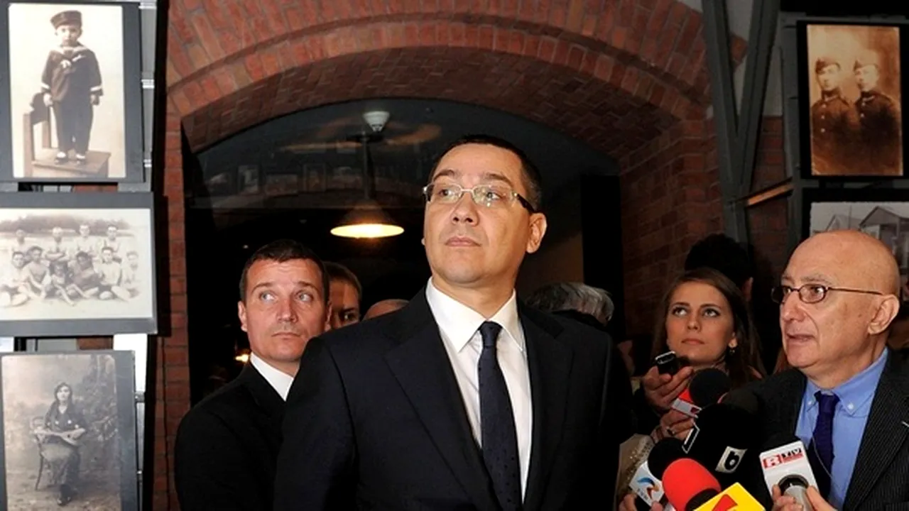 Ponta, la Muzeul Holocaustului din Washington: Istoria trebuie cunoscută şi asumată, nu cosmetizată