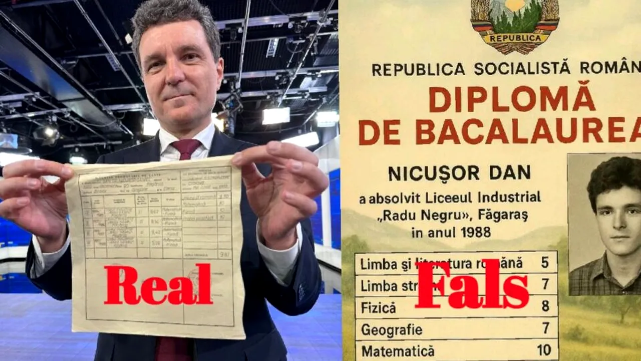 Nicuşor Dan şi-a prezentat diploma de Bacalaureat pentru a demonta un fake news. Cum vede viitorul educaţiei în România