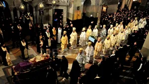 IPS Bartolomeu a fost înmormântat în cripta ierarhilor de sub Catedrala Mitropolitană din Cluj